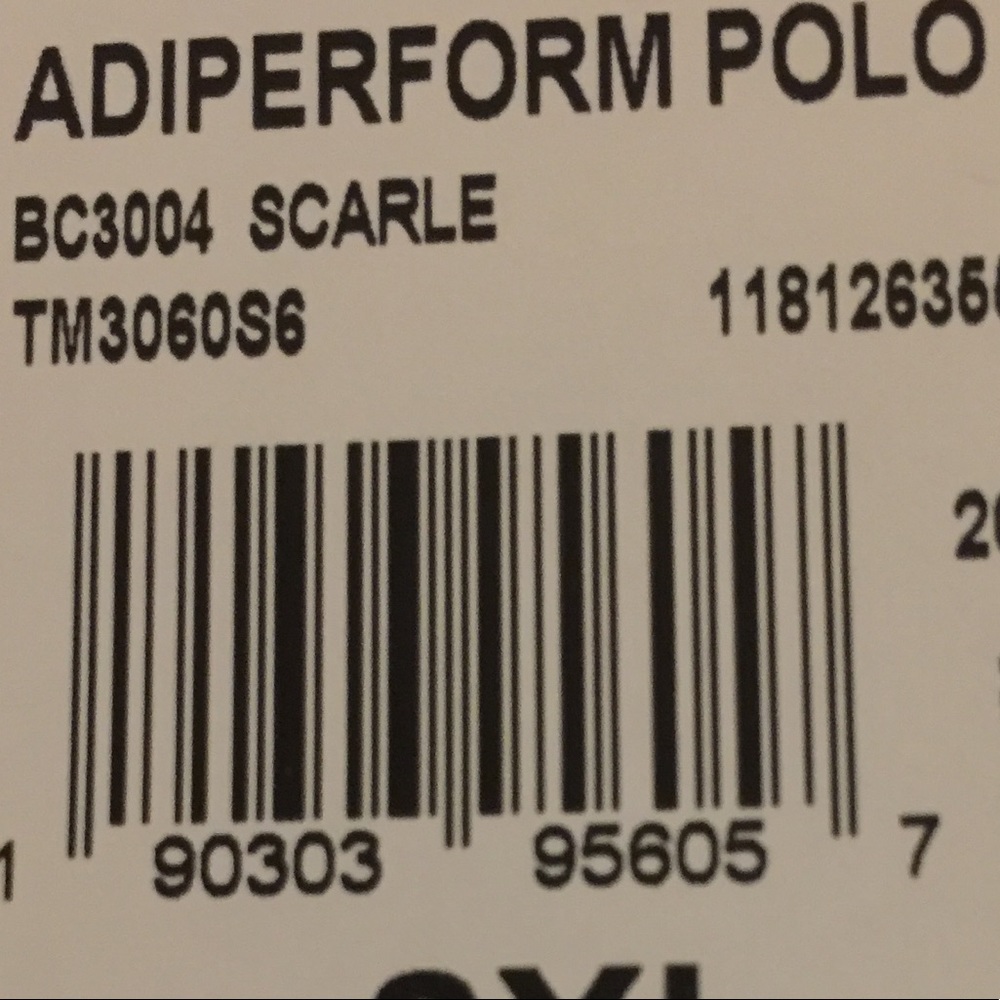 ⚠️ Last One⛳ Adidas Performance Golf Polo Shirt - Picture 4 of 5